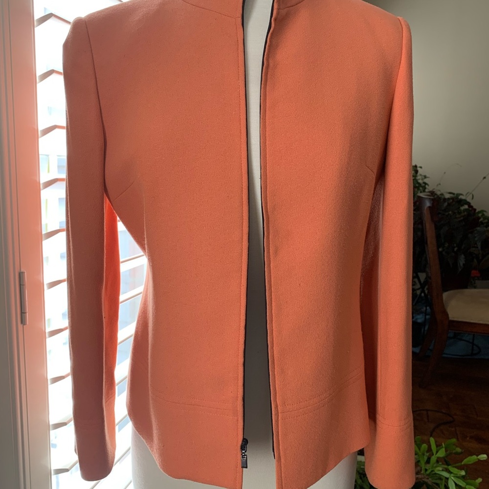 Kasper 6P, lovely orange coral sport coat , jacket